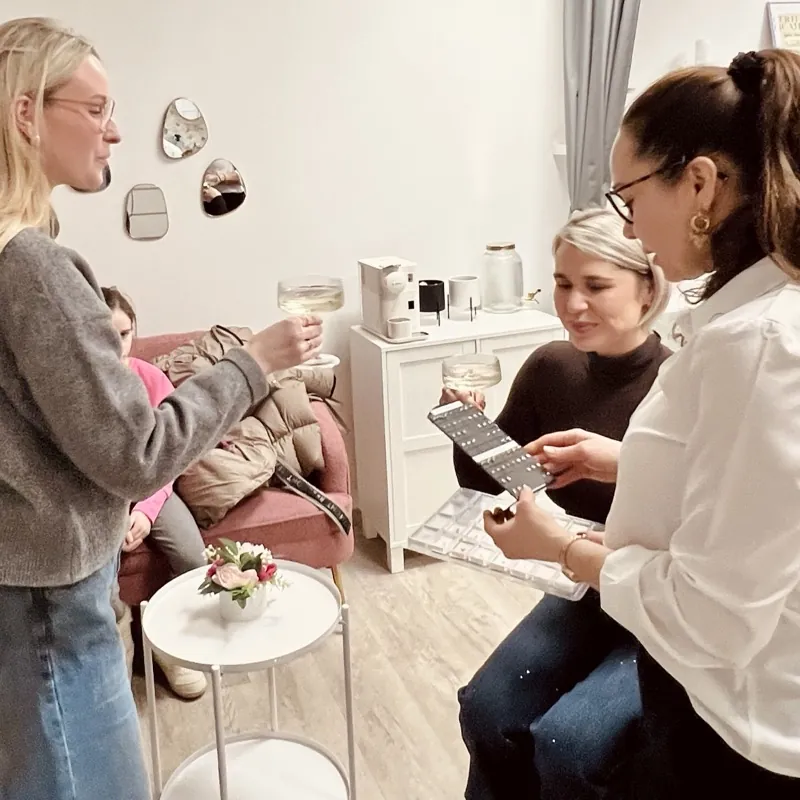 Pop-up akce — spokojené klientky