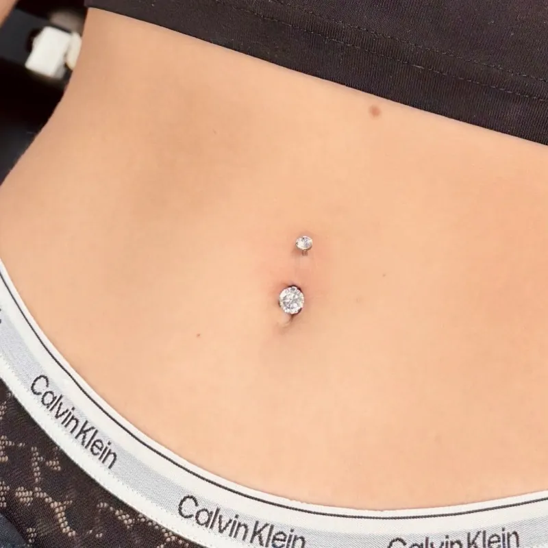 Piercing — výsledek zákroku