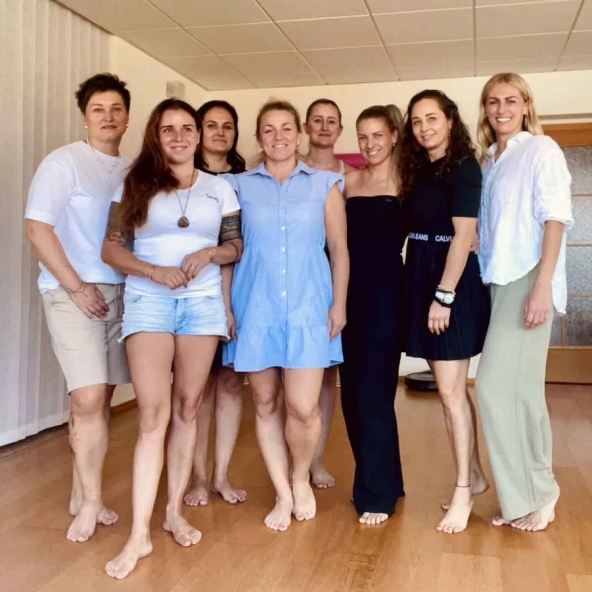 Skupinová fotka z workshopu