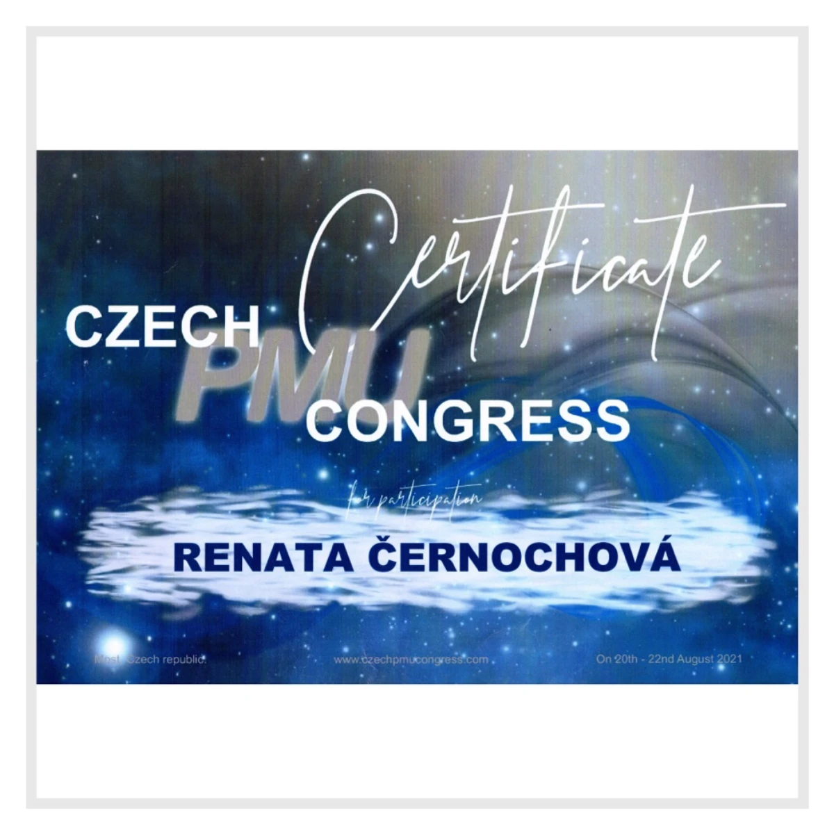 Czech PMU Congress — 2021